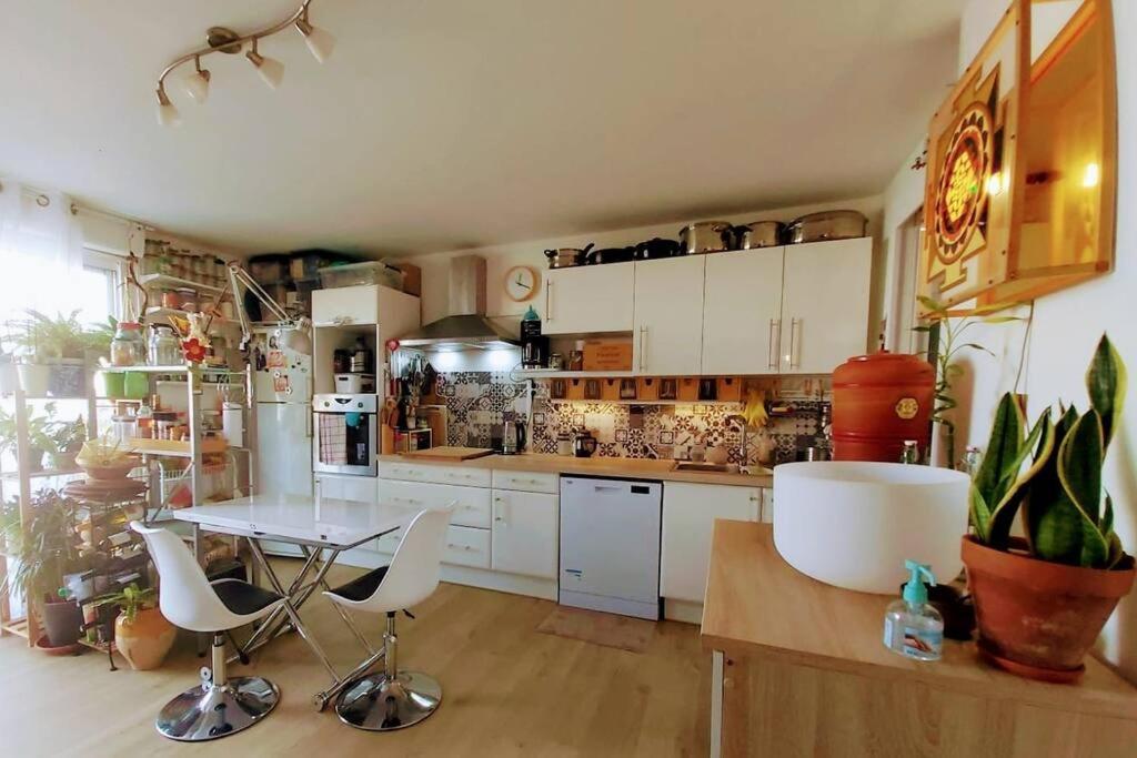 T2 Cosy A La Plage, Terrasse Vue Sur Mer Et Parking Privatif Narbona Exterior foto